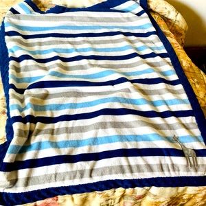 Baby boy thick giraffe blanket